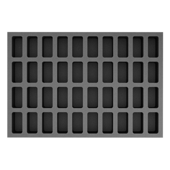 Pianka pełnego wymiaru z 40 wycięciami 54mmx27mm